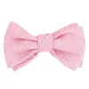 Nœud papillon rose prénoué Verone