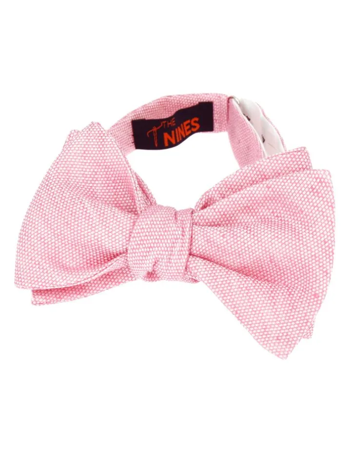 Nœud papillon rose prénoué Verone
