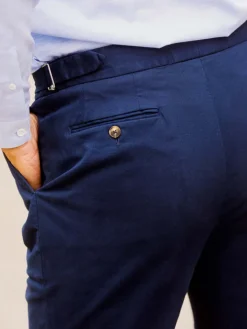 Pantalon à pinces bleu marine - Bilbao