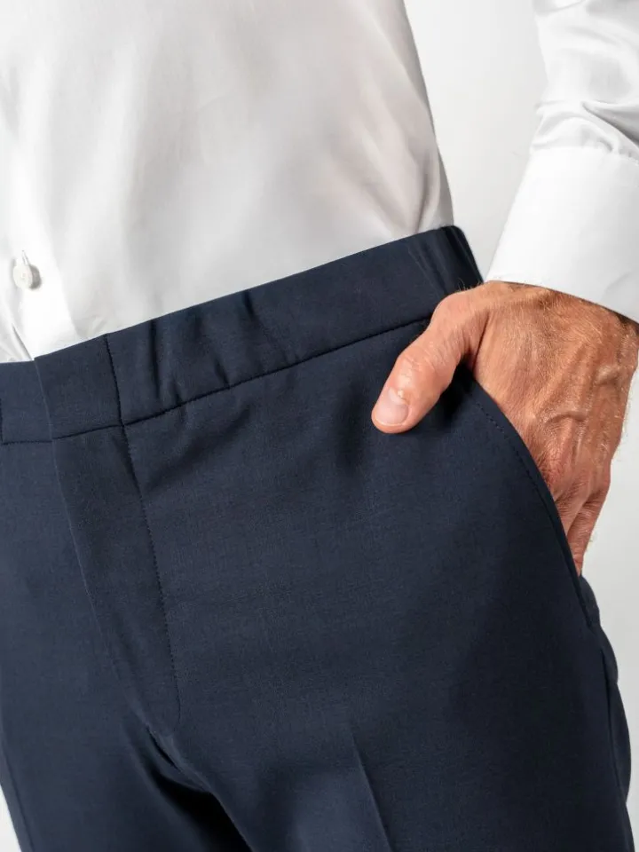 Pantalon technique bleu marine