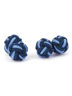 Passementerie bleu marine et bleu ciel Bombay