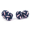Passementerie bleu marine et rose Bombay