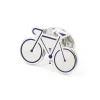 Pin's vélo de course bleu