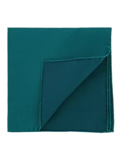 Pochette de costume bleu canard Côme