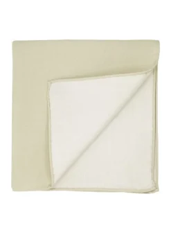 Pochette de costume en soie beige Amalfi