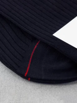 Semainier chaussettes fil d'Écosse bleu marine - 7 days