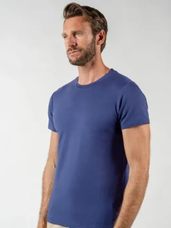 T-shirt technique bleu nuit
