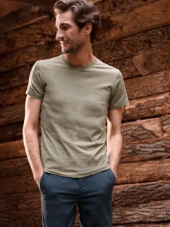 T-shirt technique vert olive