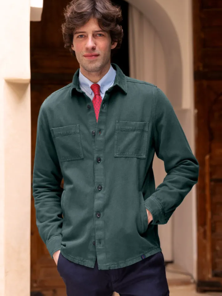 Veste de travail vert trekking